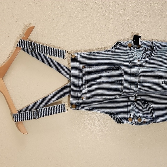 QSD BLUE DENIM OVERALL - Picture 2 of 14